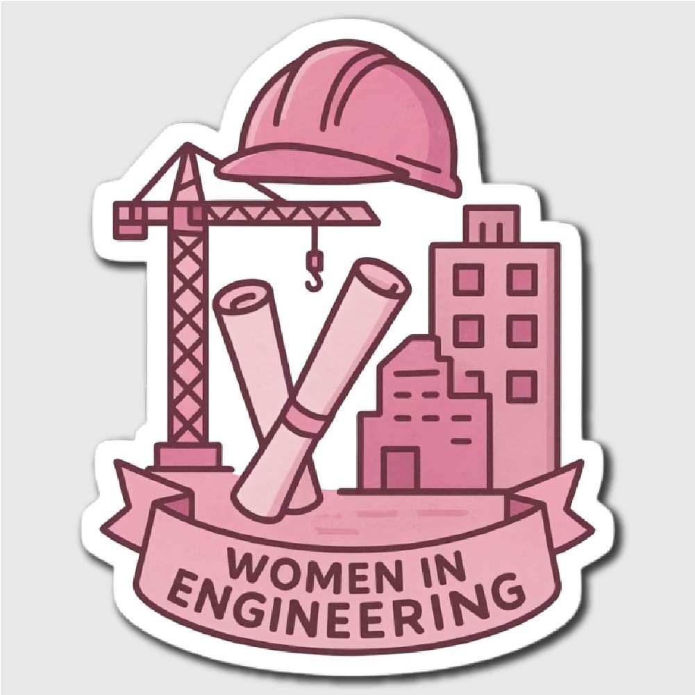 Women In Engineering Sticker