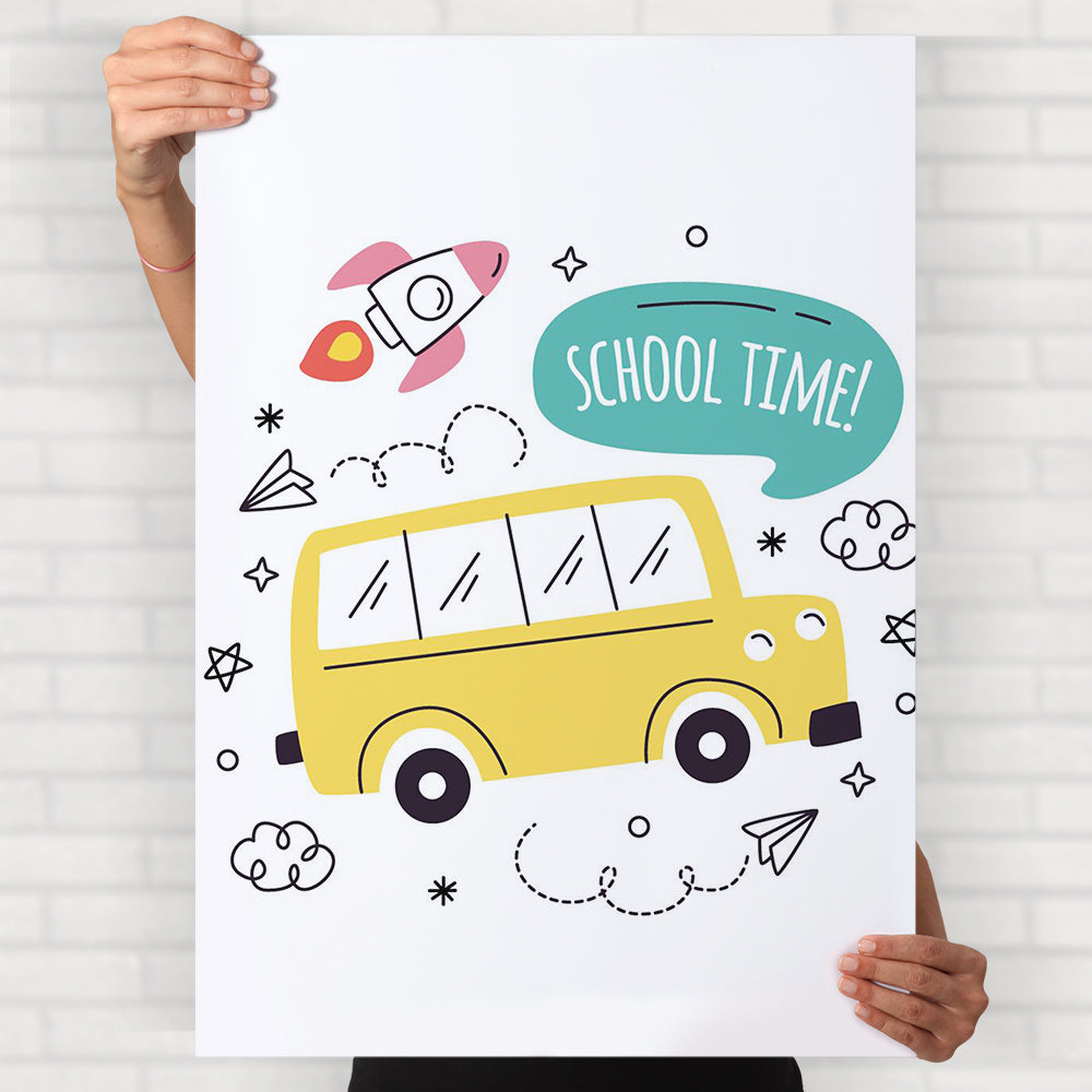 School Time Poster