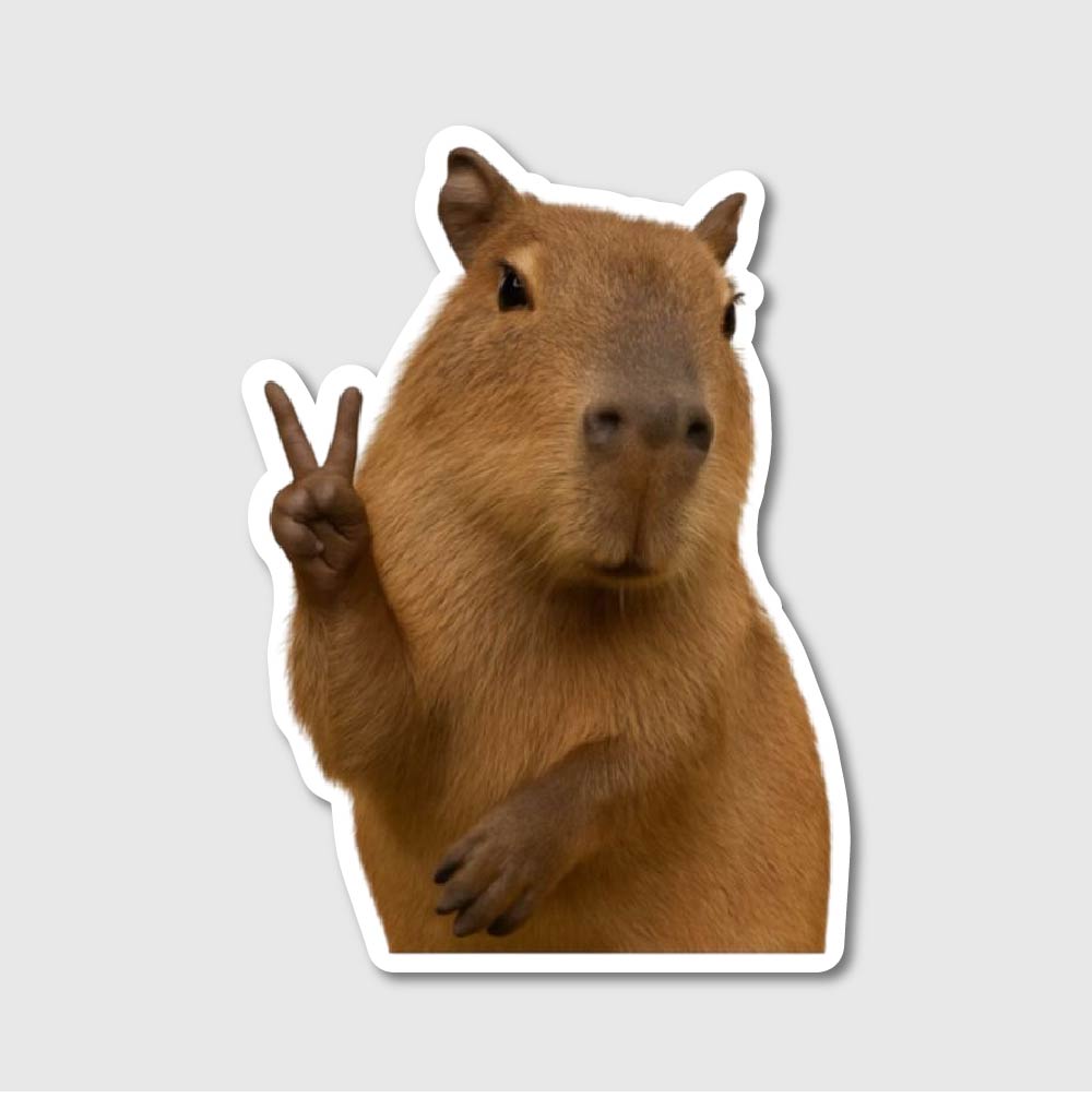 Capybara Sticker
