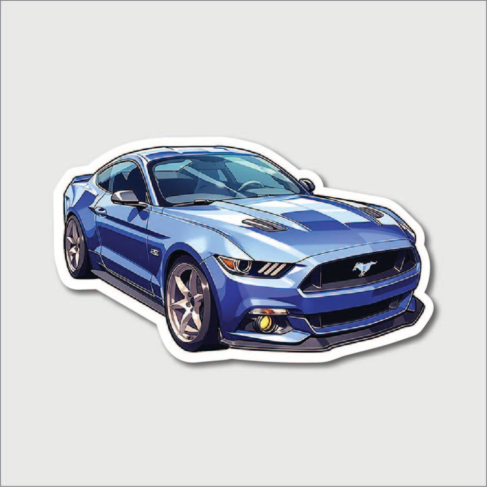 Ford Mustang Car Sticker