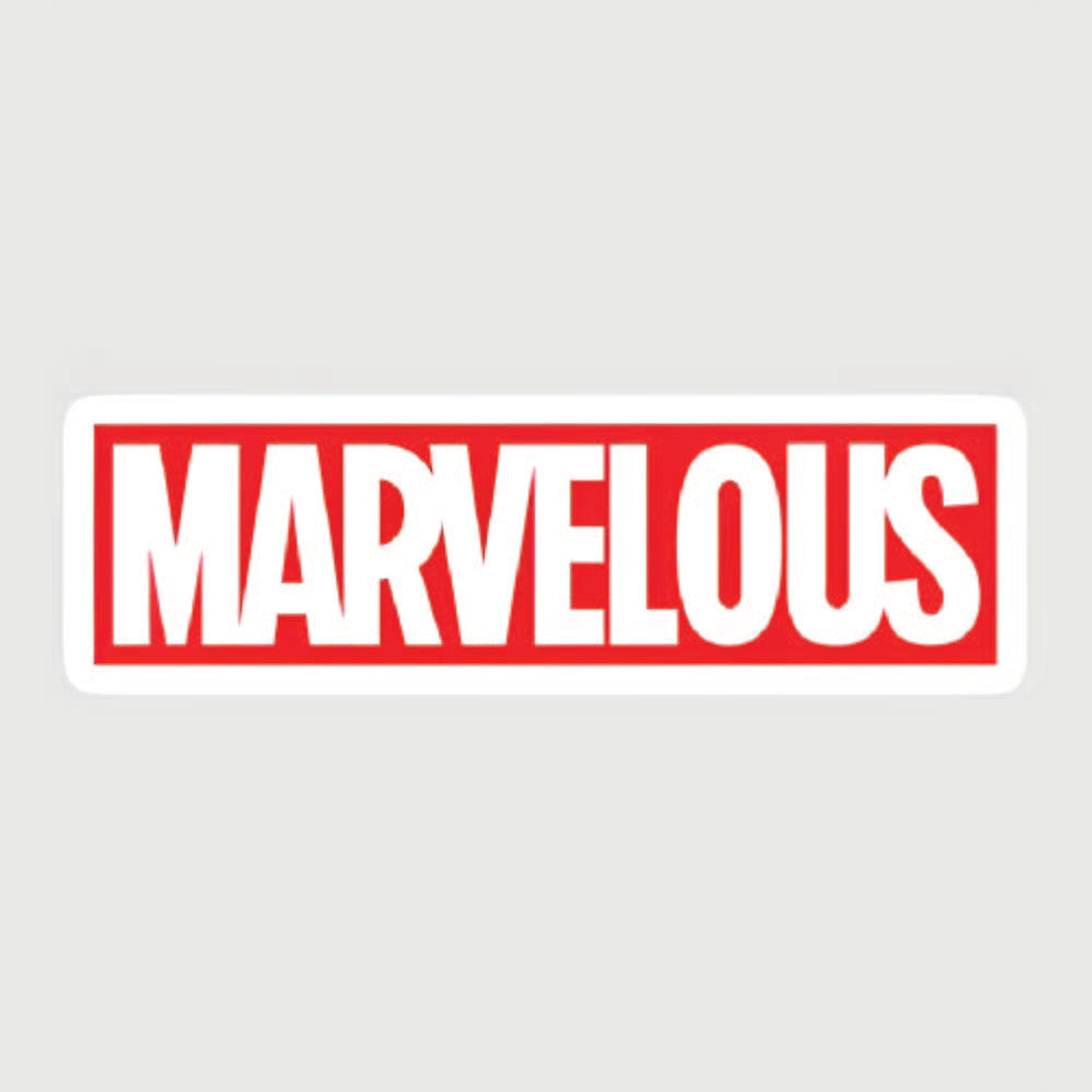 Marvelous Sticker