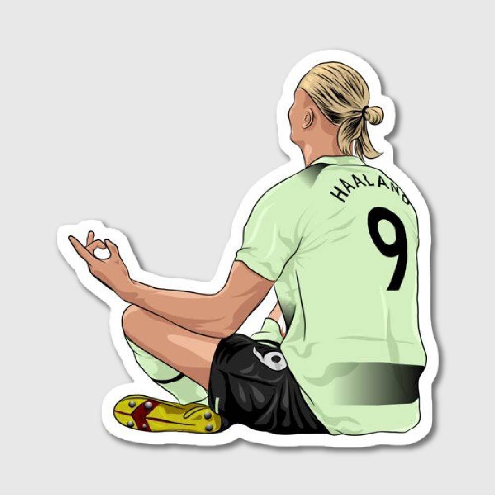 Haaland 9 Sticker