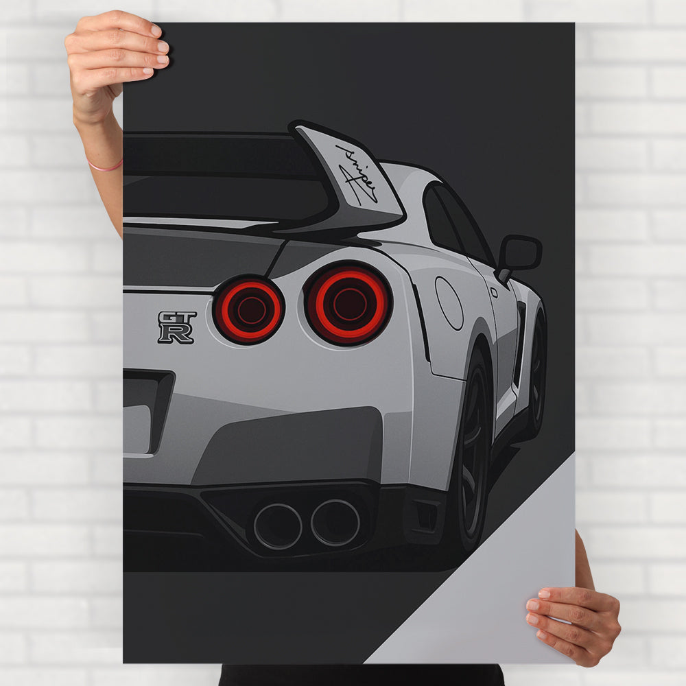 GTR Car Poster