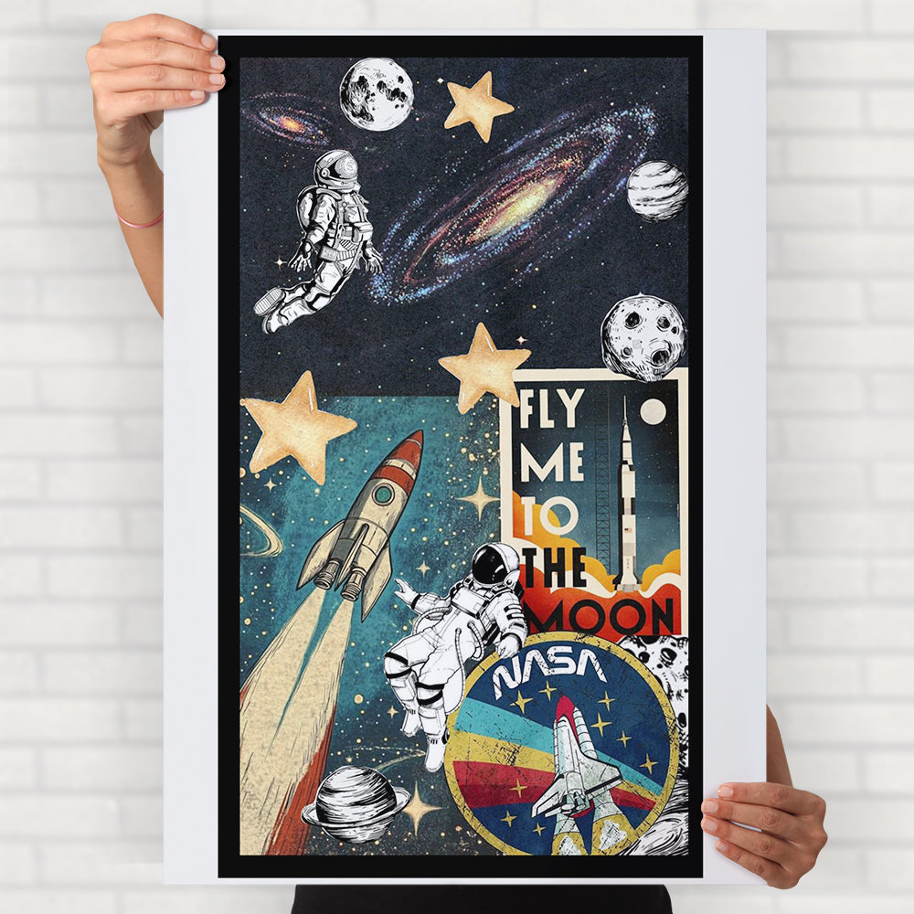 Fly Me To The Moon Poster