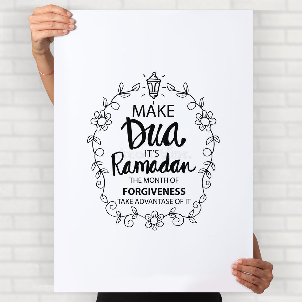 Make Dua Poster