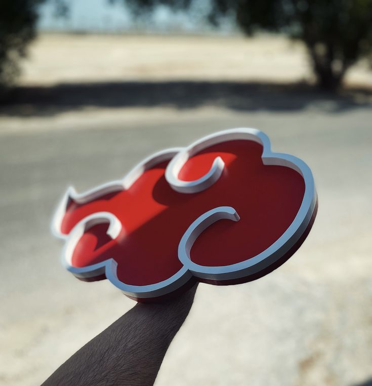 Naruto Akatsuki Acrylic Logo