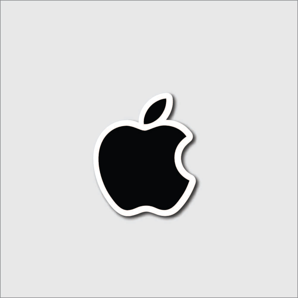 Apple Logo Sticker