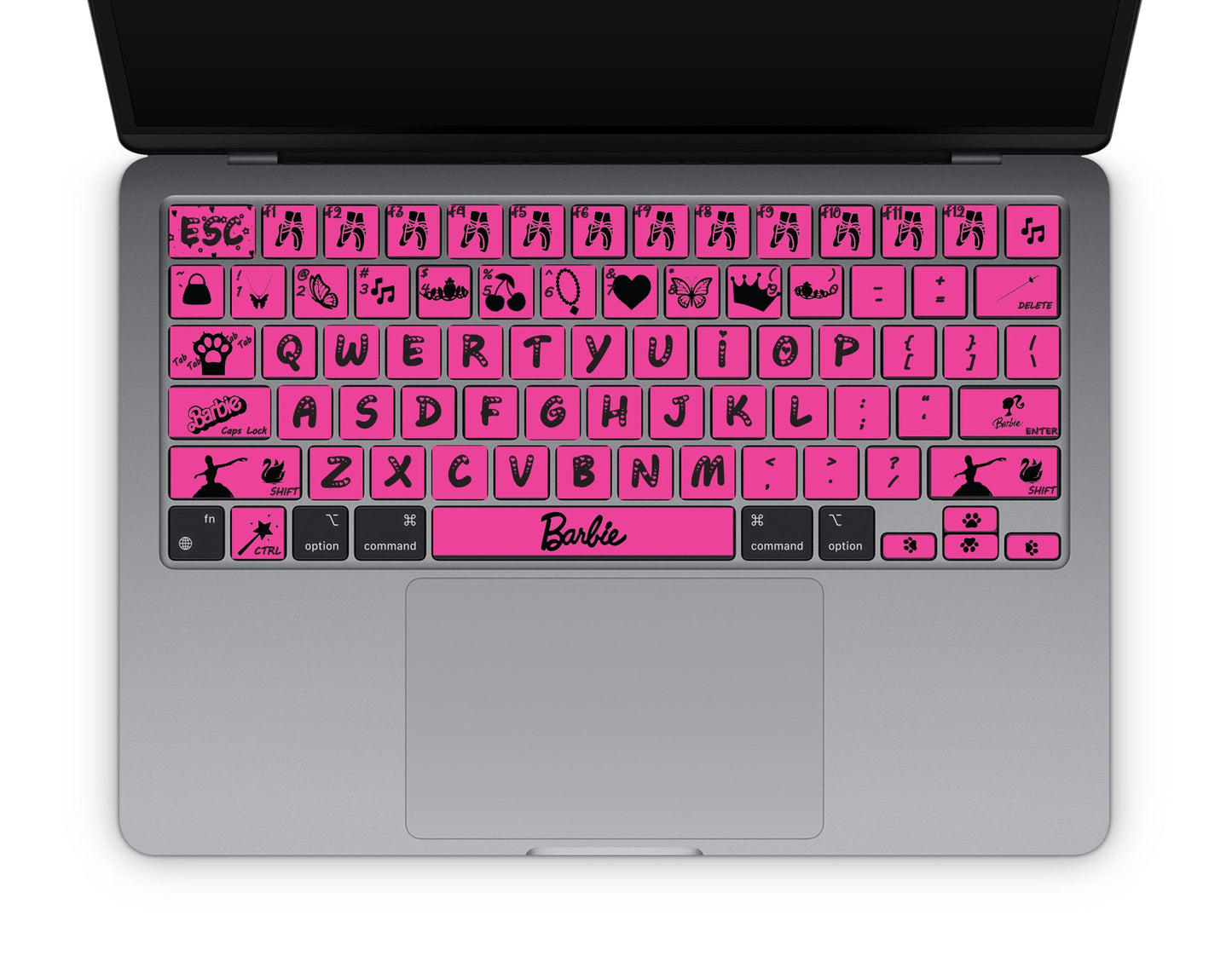 Barbie Keyboard Sticker Pack