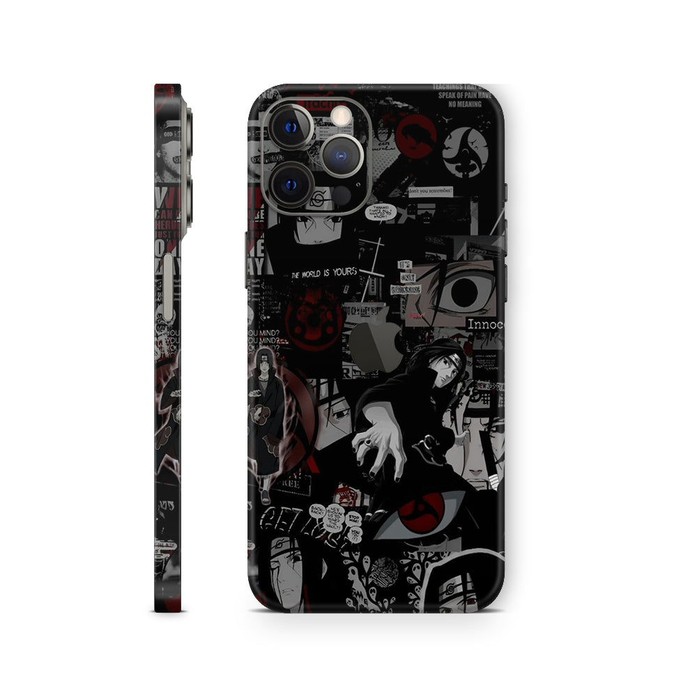 Itachi Graffiti iPhone Skin