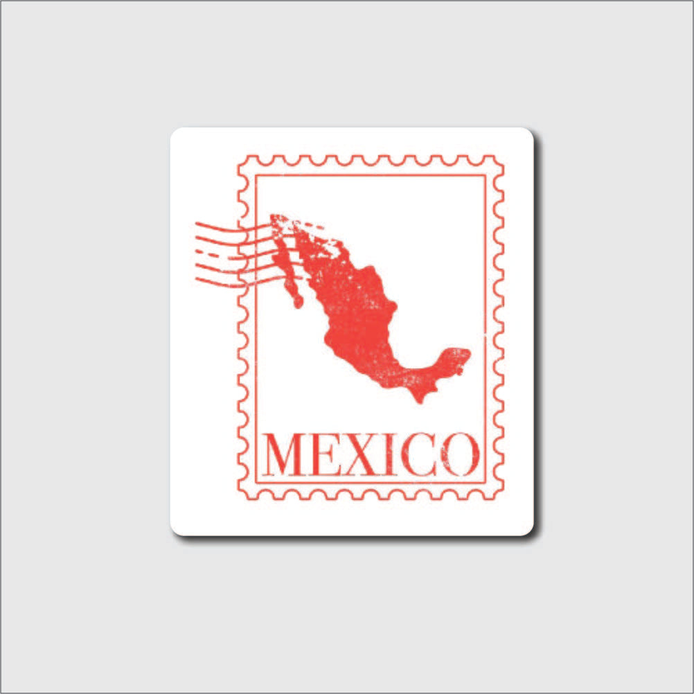 Mexico Stamp Sticker