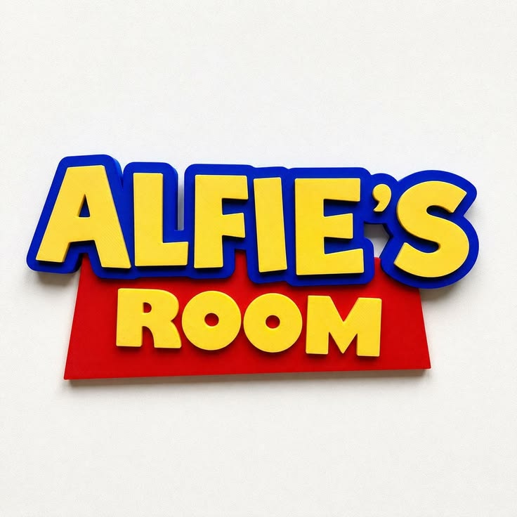 Toy Story Custom Name Plate