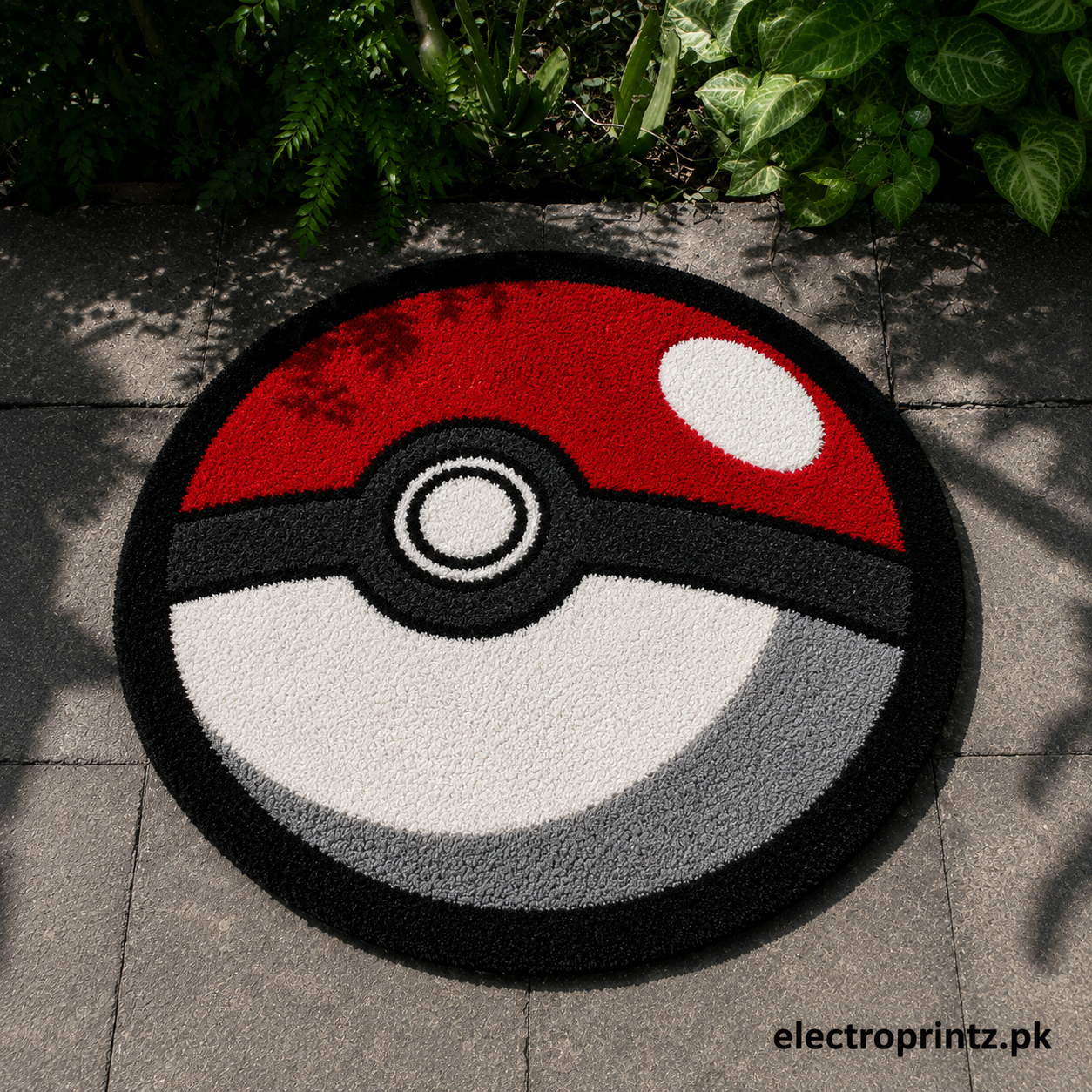 Pokeball Rug