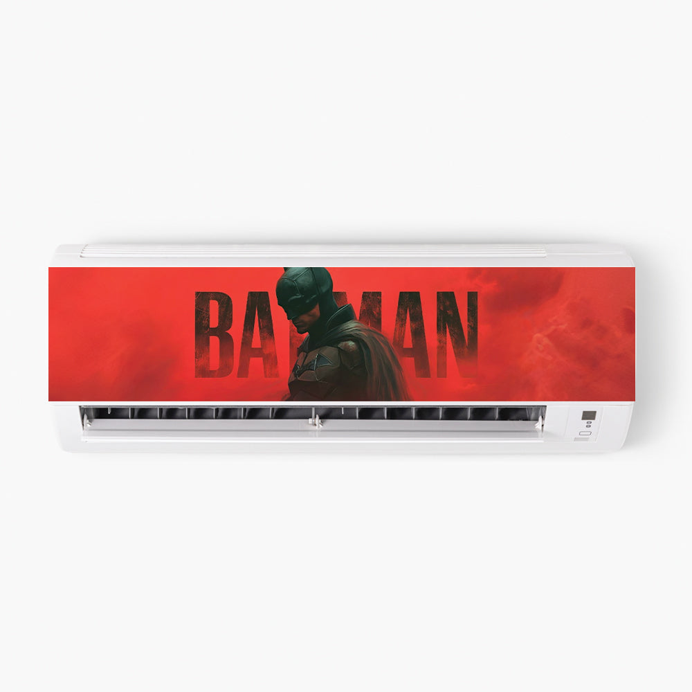 Red Batman AC Sticker