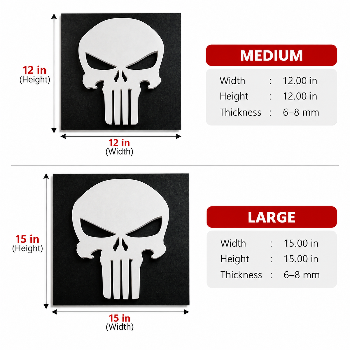 The Punisher Acrylic Wall Art