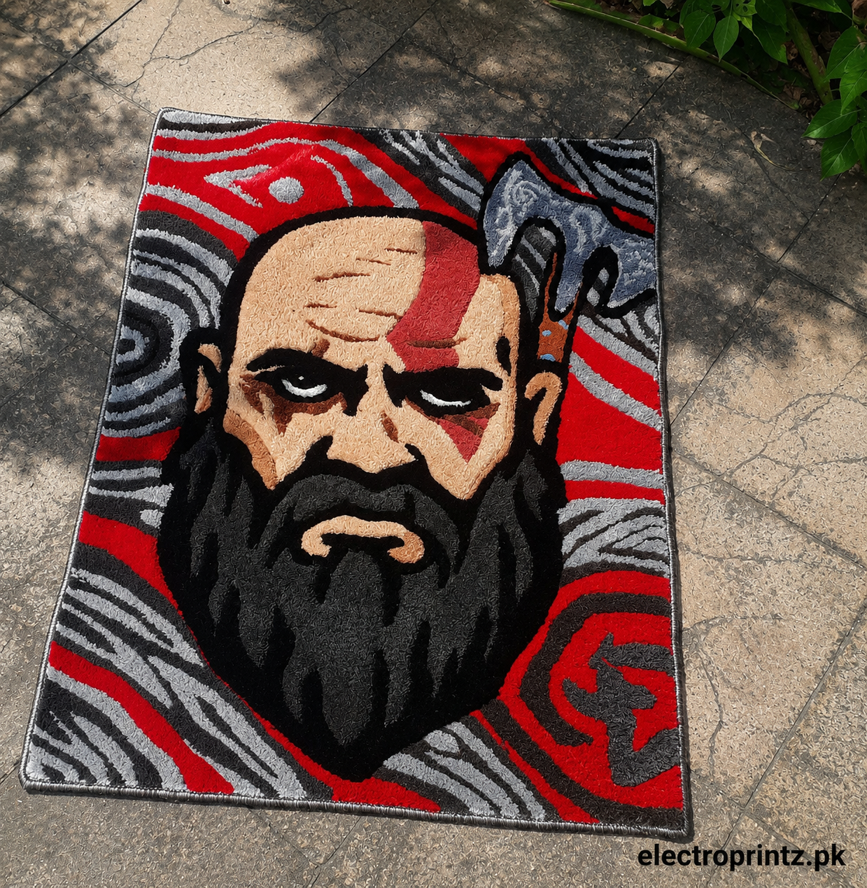 Spartan Warrior Rug