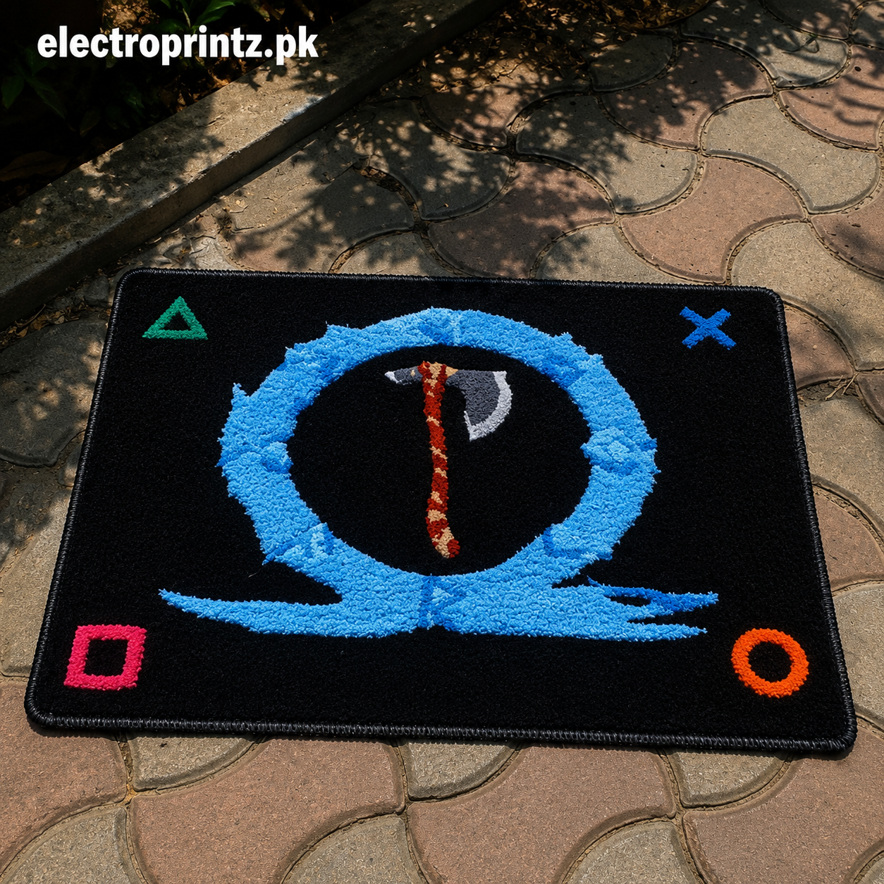 Warrior Symbol Rug