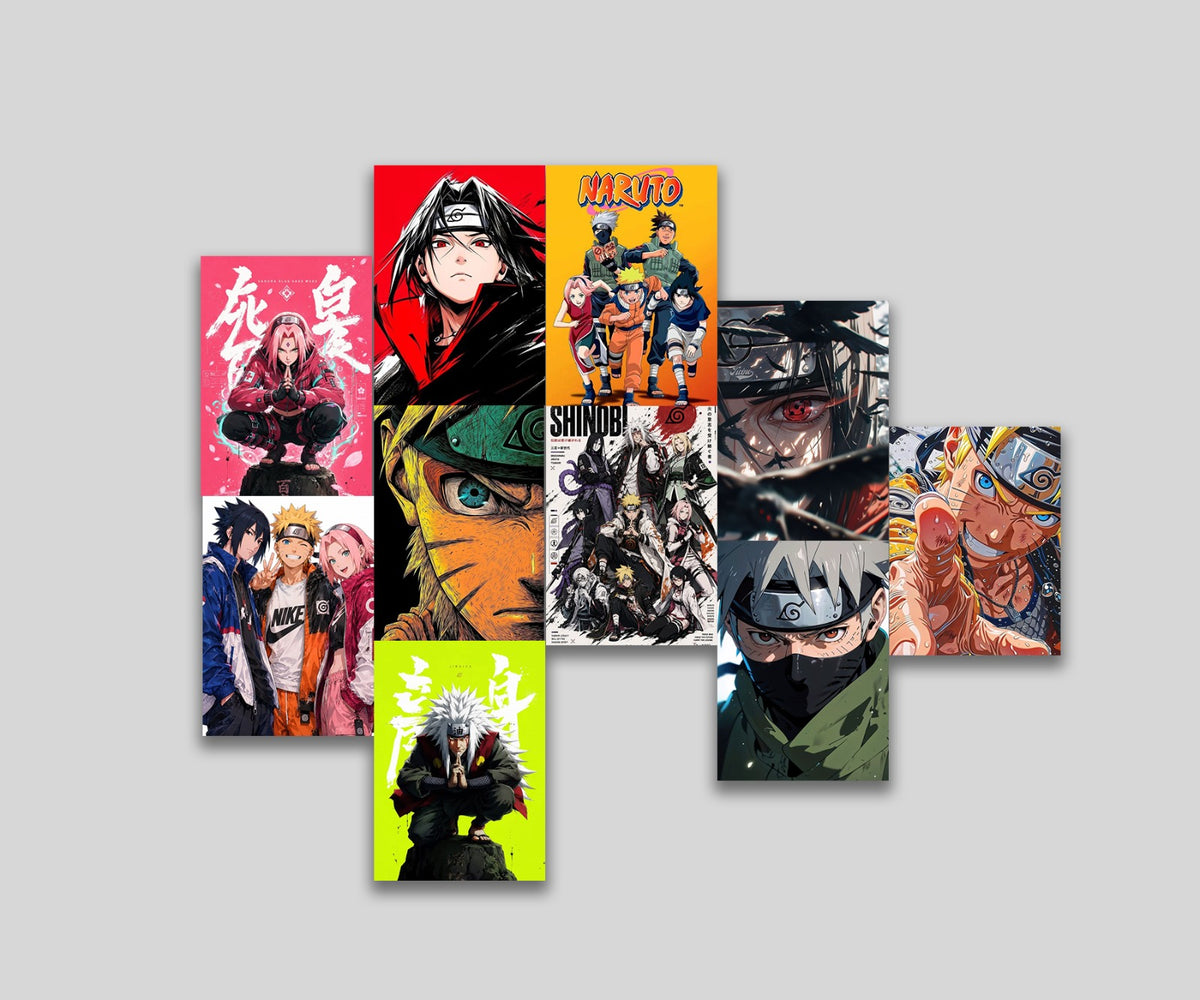 Naruto Poster Set (x10 A5)