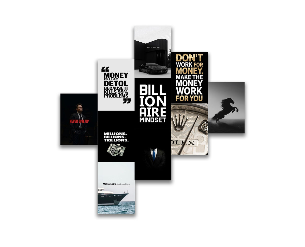Motivational Poster Set (x10 A5)