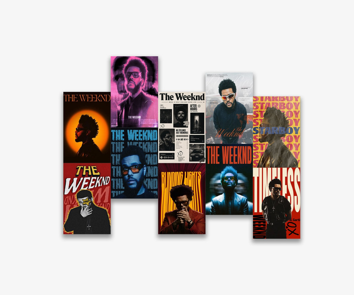 The Weeknd Poster Set (x10 A5)