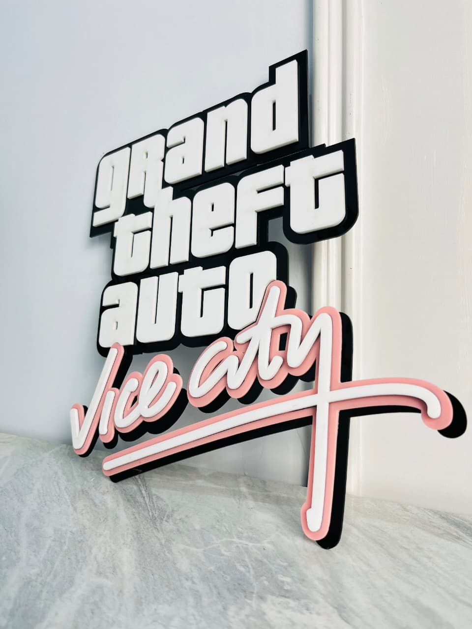 GTA Vice City Acrylic Logo