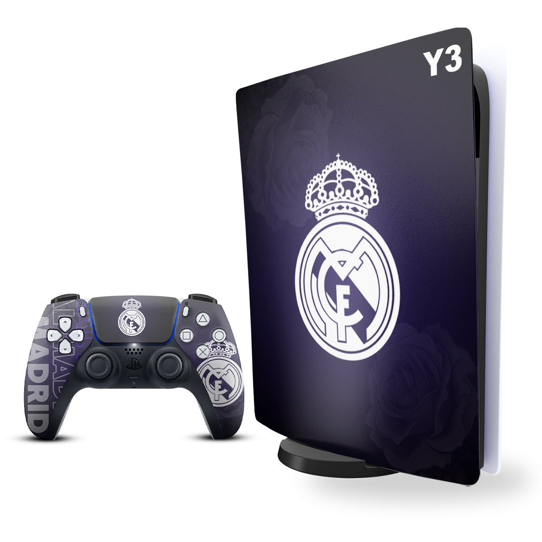 PS5 real Madrid Console and Controller skin Combo
