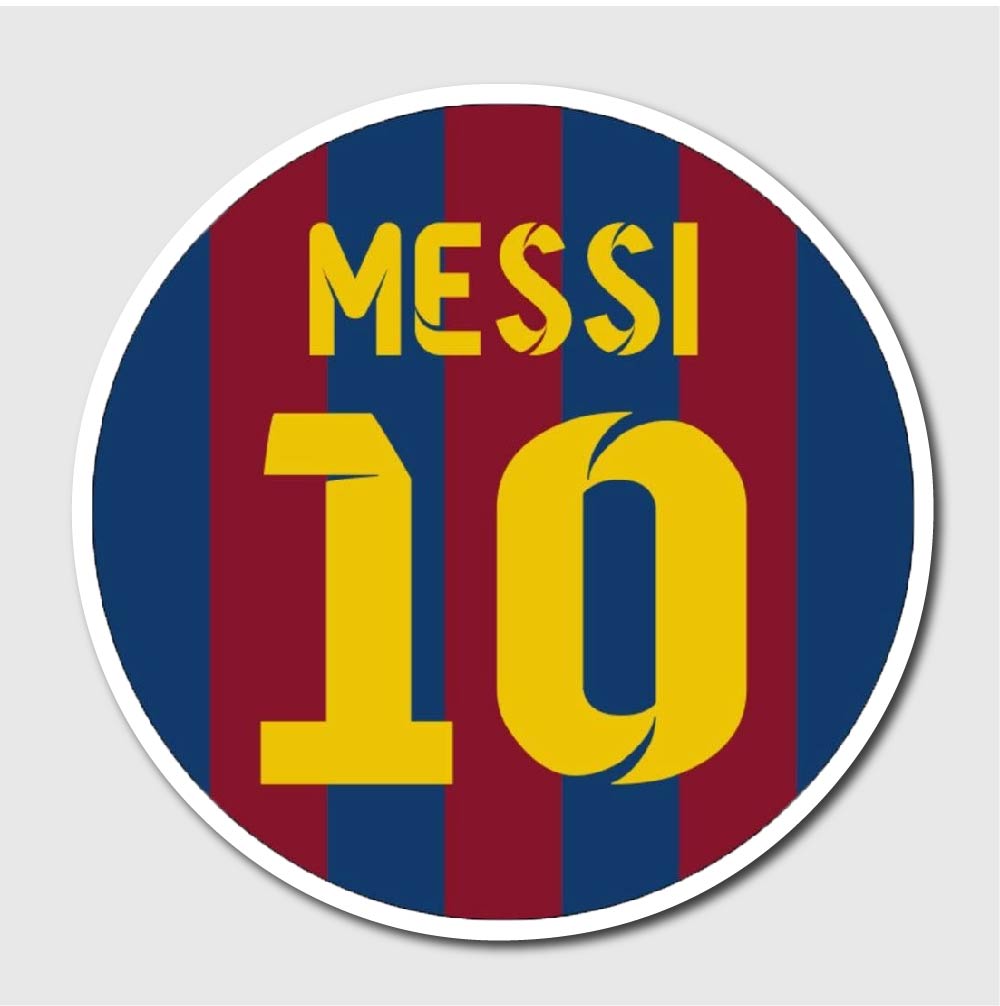 messi 1number sticker