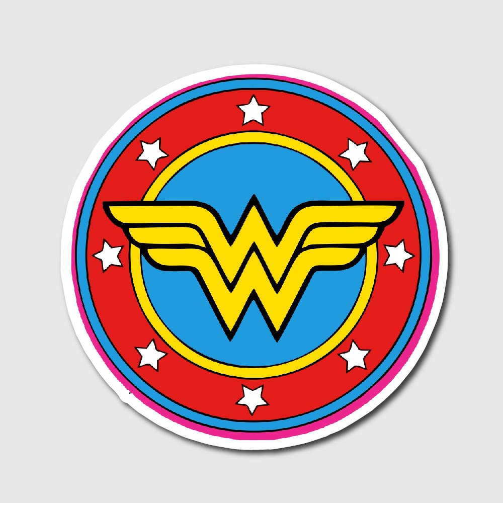 Wonder Woman Logo Sticker