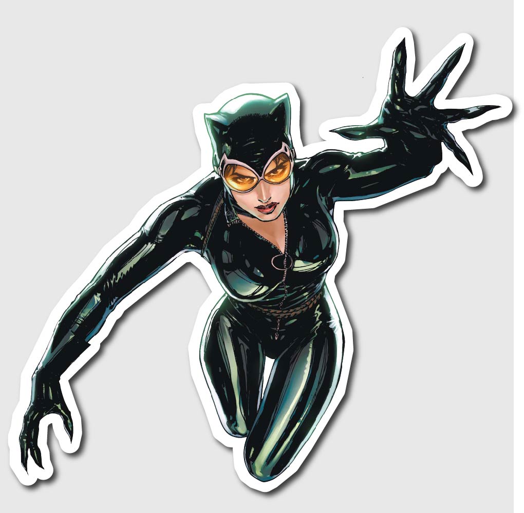 Cat Woman Sticker