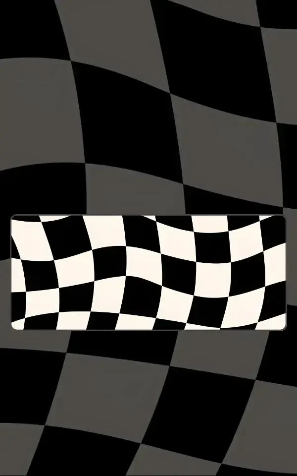 Warped Checkboard Pattern | Abstract Art Mousepads | Custom Mousepads | Large Desk Mat/Mousepads | In Pakistan