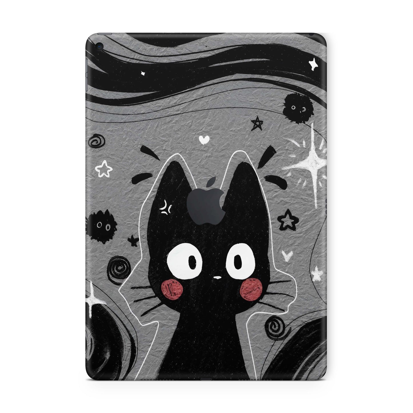 Black Cat iPad Skin