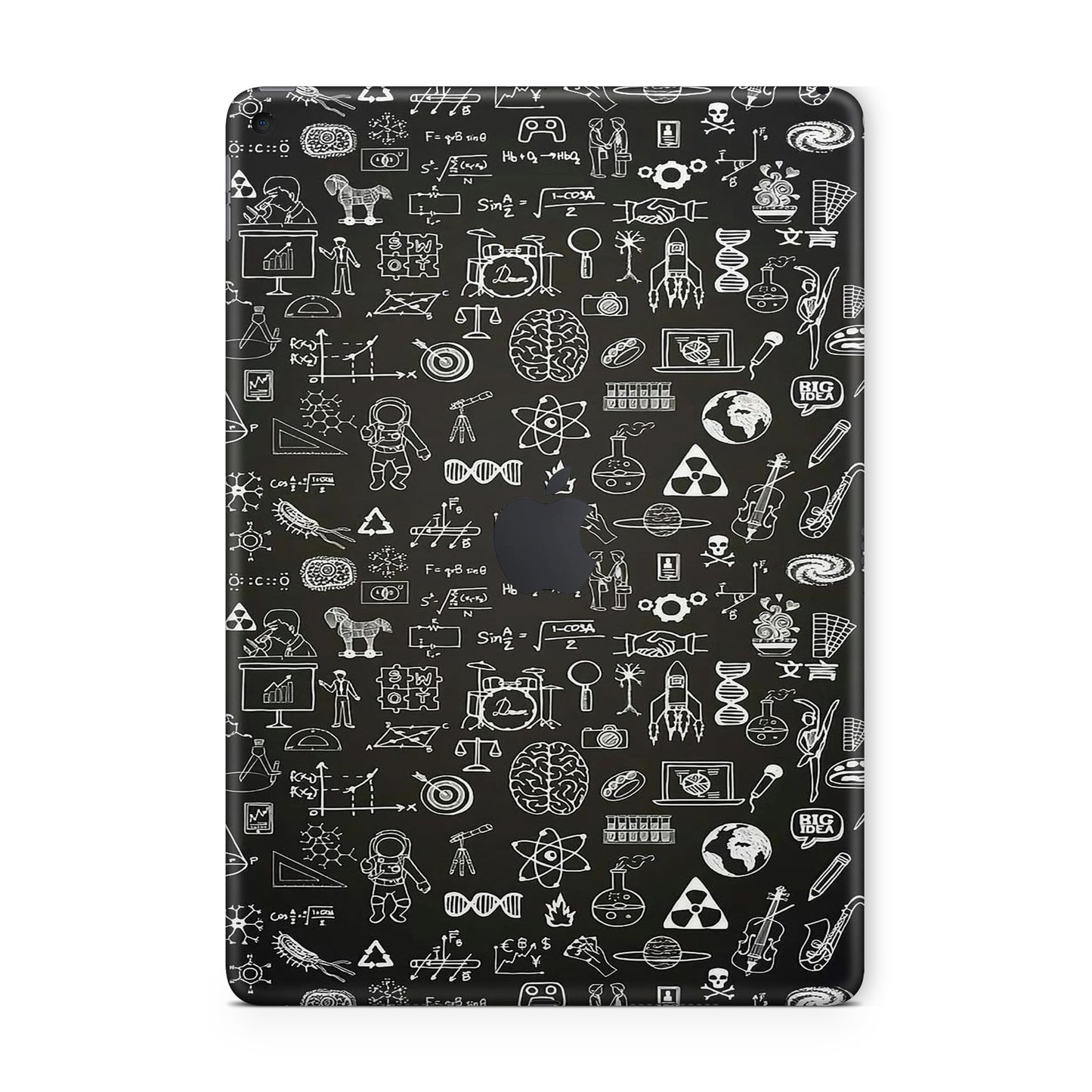 ipad skin case with scientific designs