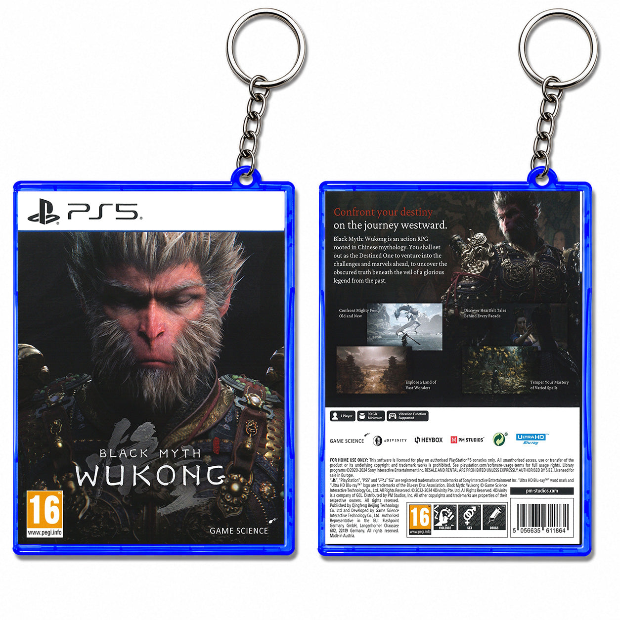 Black Myth Wukong Keychain
