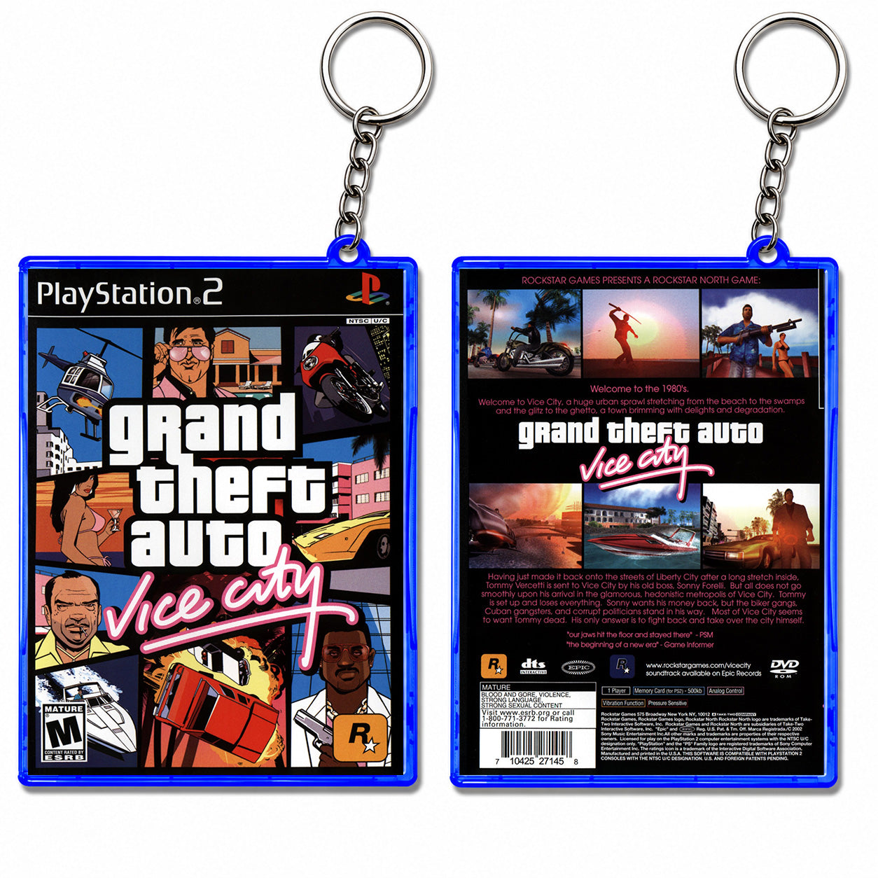 GTA Vice City Keychain