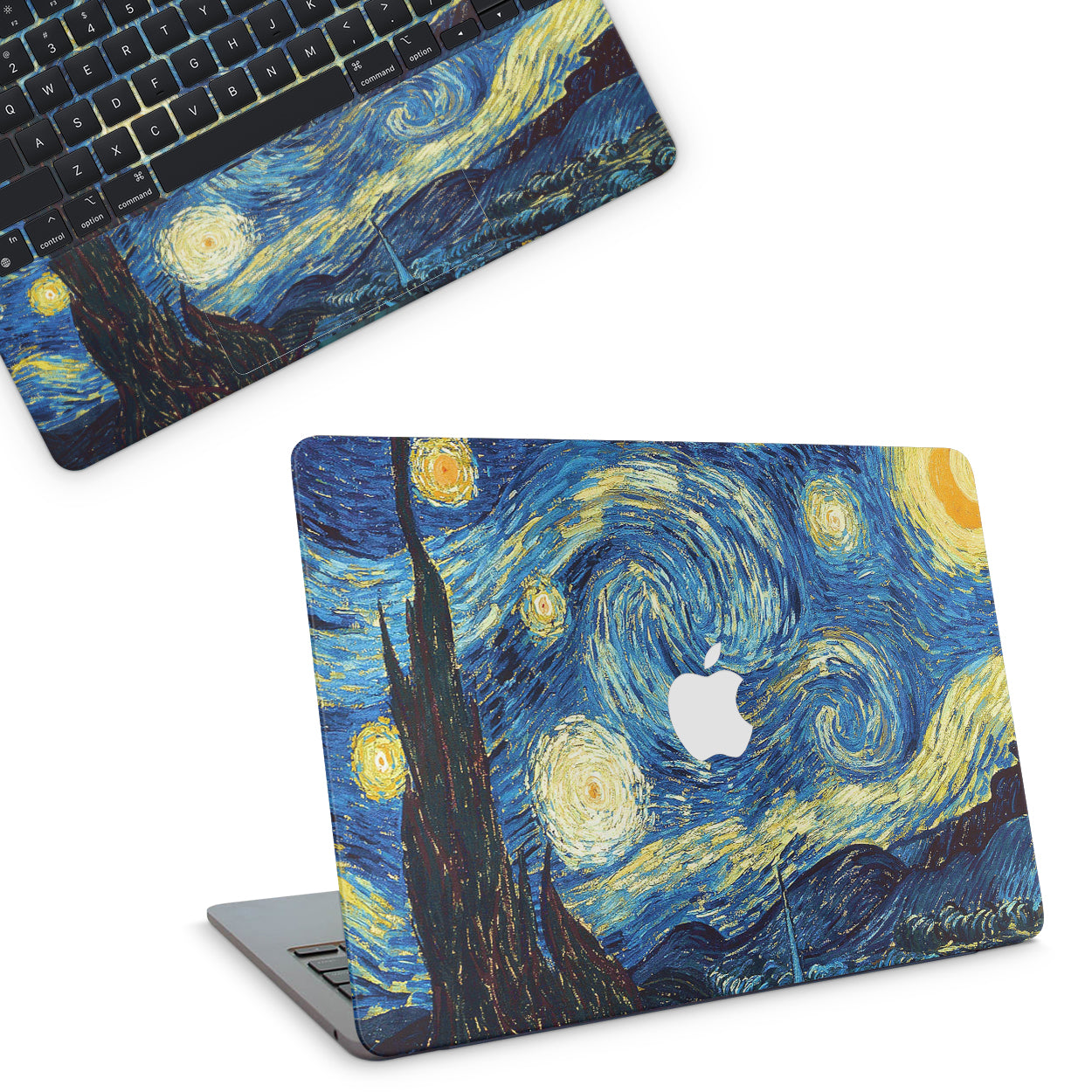 Starry Night Van Gogh Macbook Skins