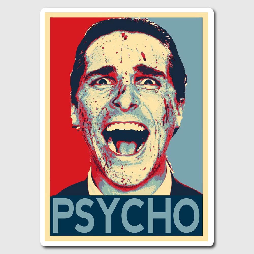 American Psycho Sticker