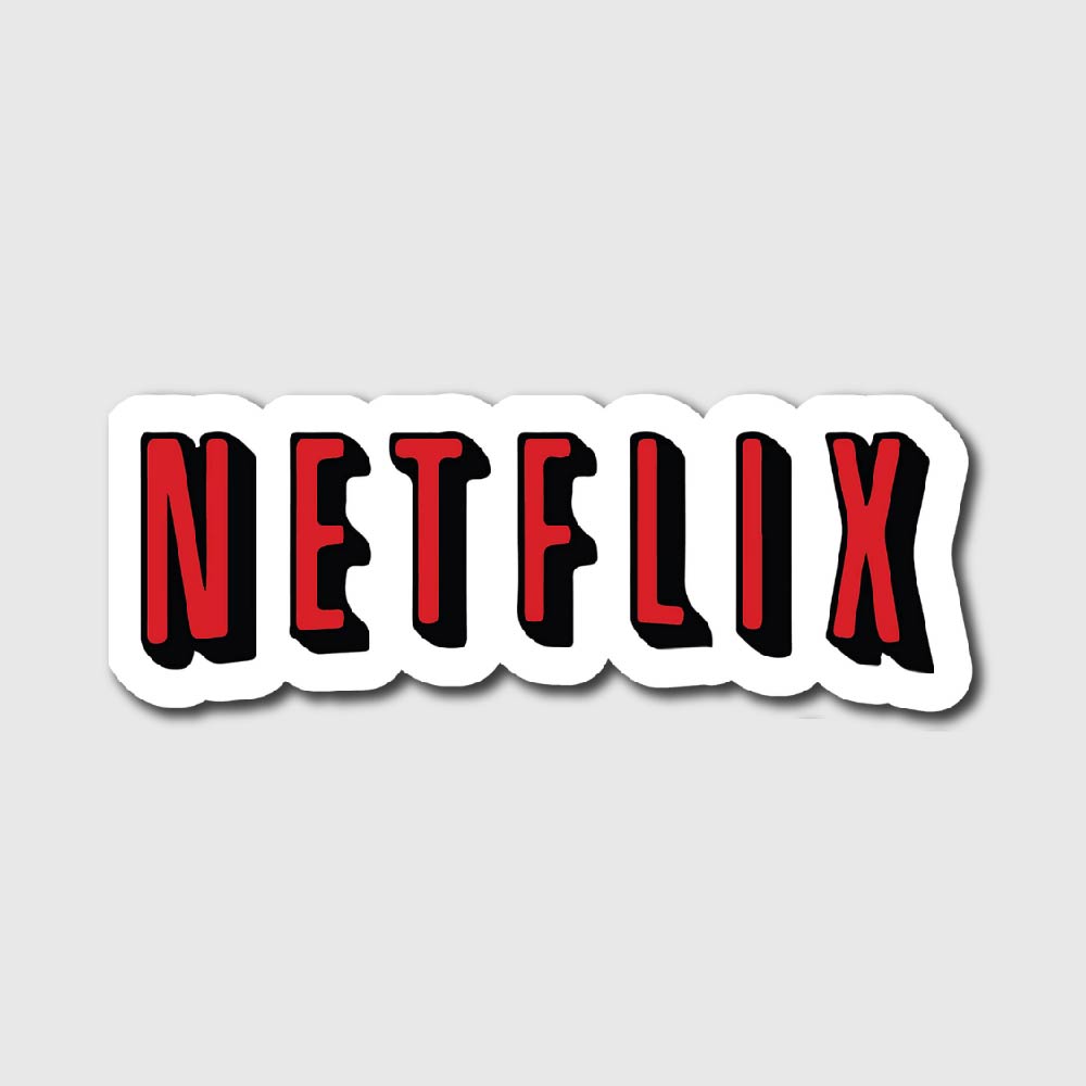 Netflix Logo Sticker