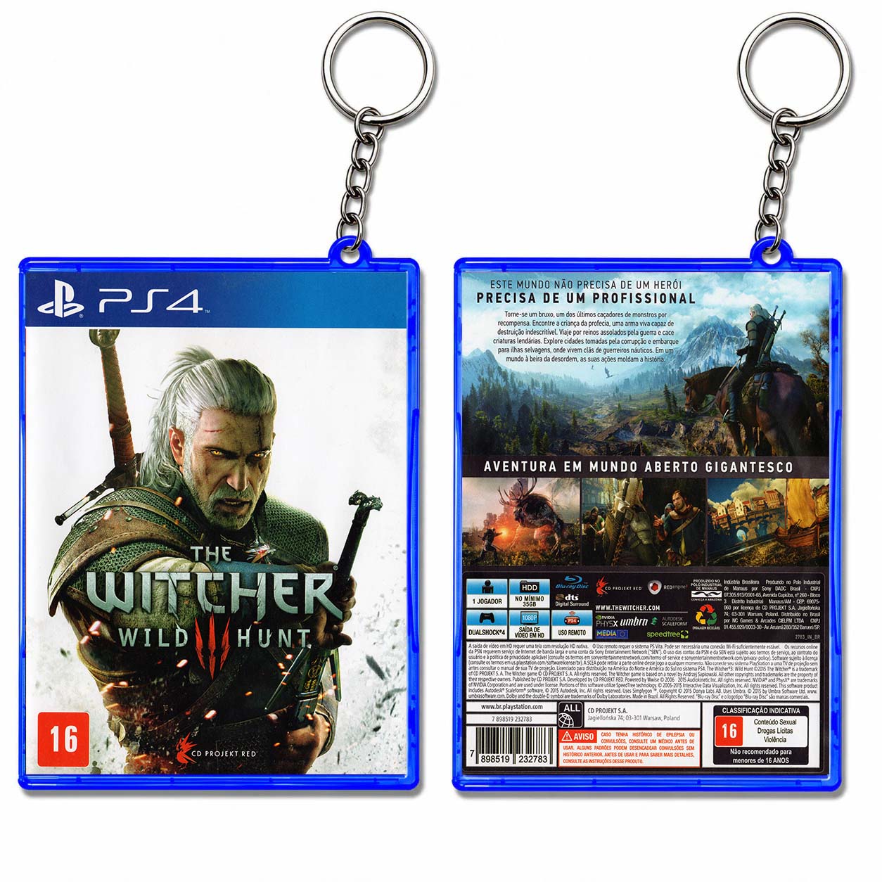The Witcher 3: Wild Hunt Keychain - Keychains