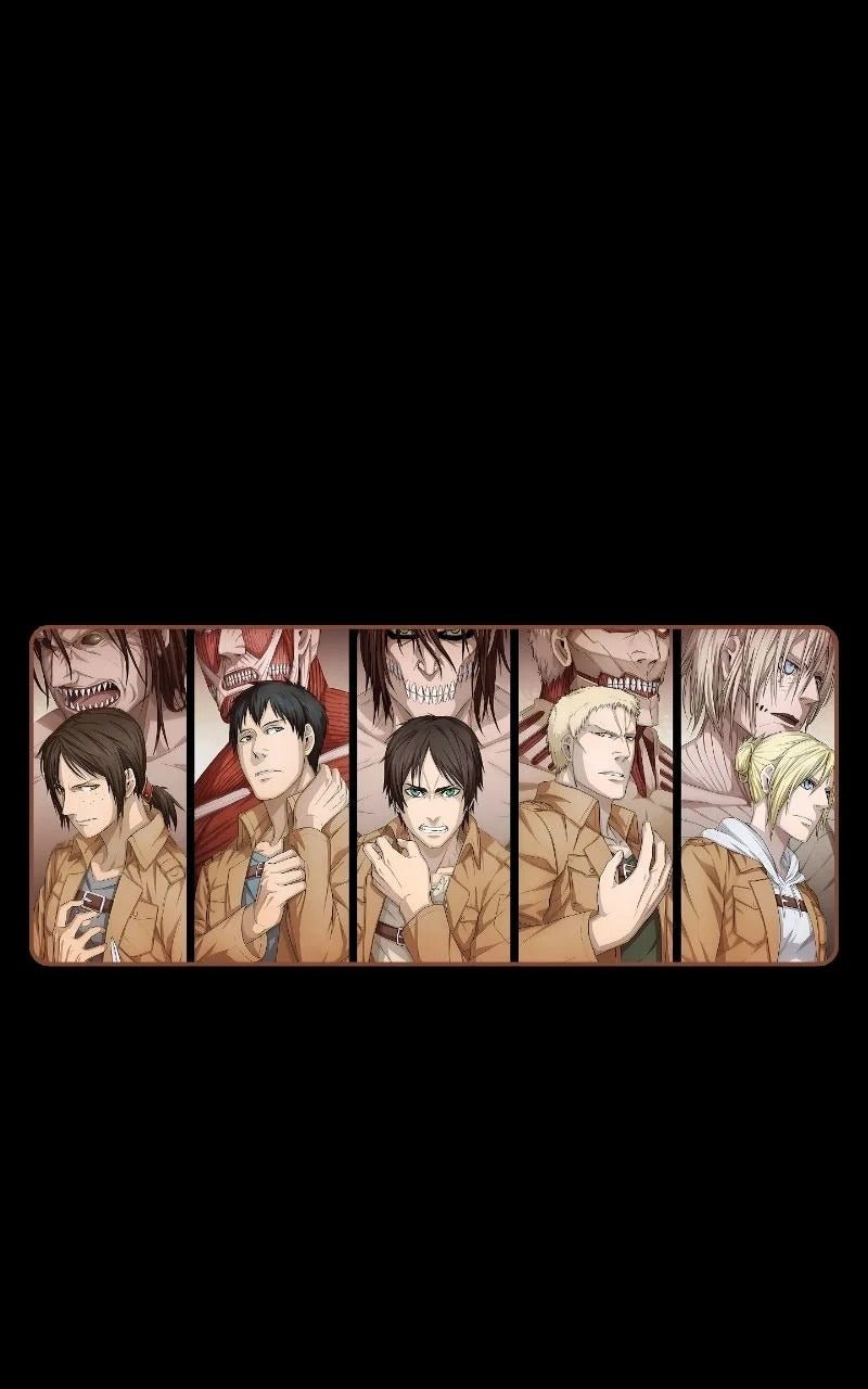 Titan Shifters | Attack On Titan Mousepads | Anime Mousepads | Custom Mousepads | Office Desk Mat & Table Mat | In Pakistan - mousepads