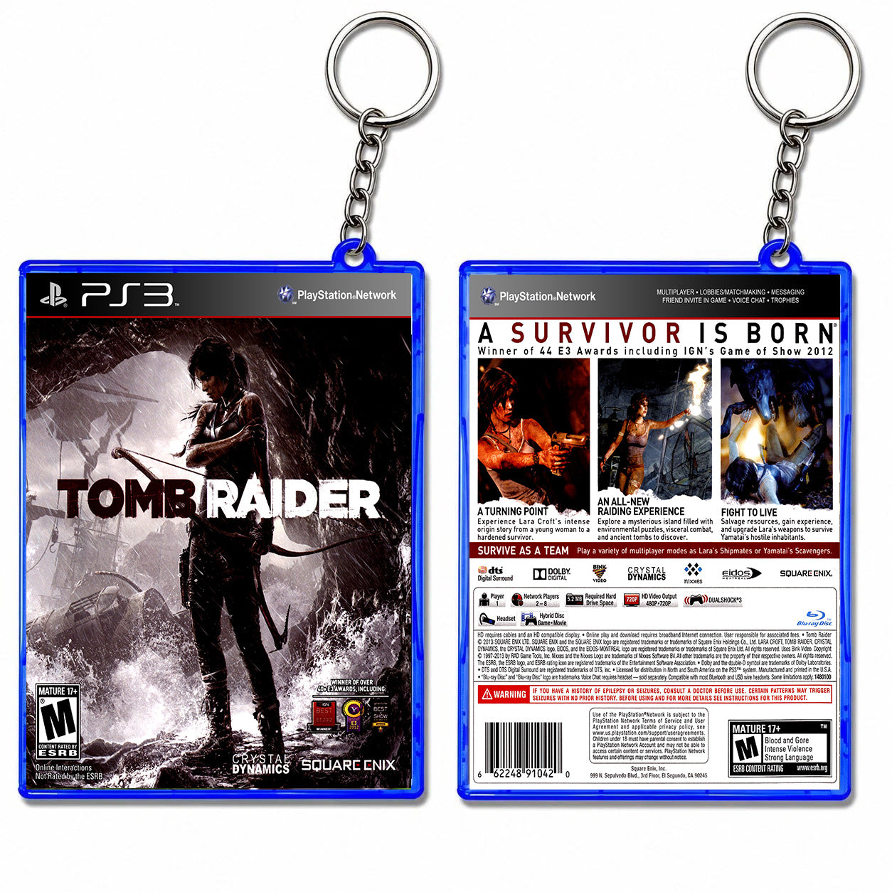 Tomb Raider Keychain