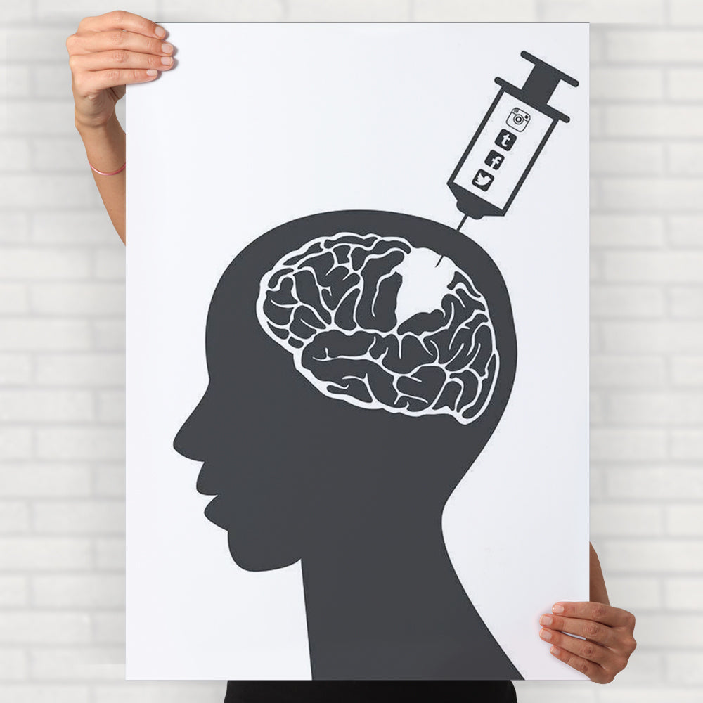 All About Social Media Poster