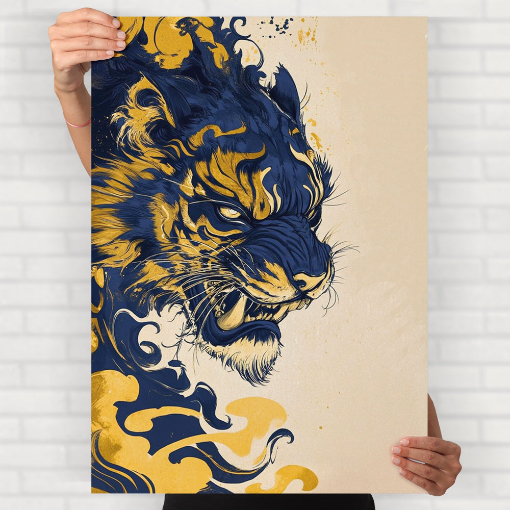 Aesthetic Lion Poster