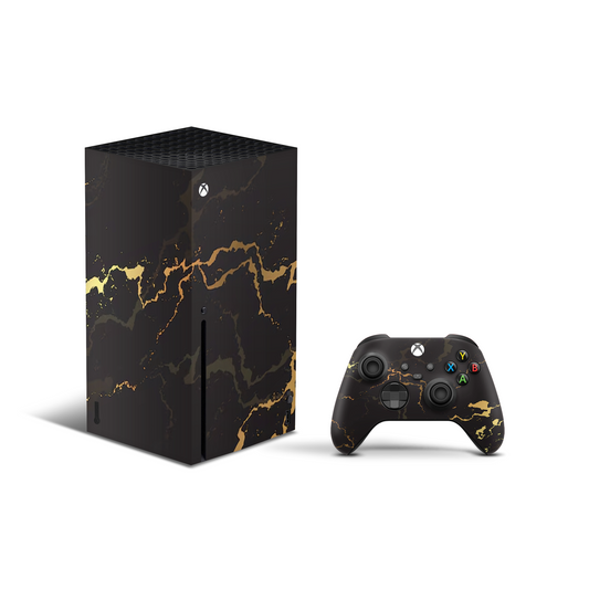 Xbox Series X/S Golden Marble Texture skins