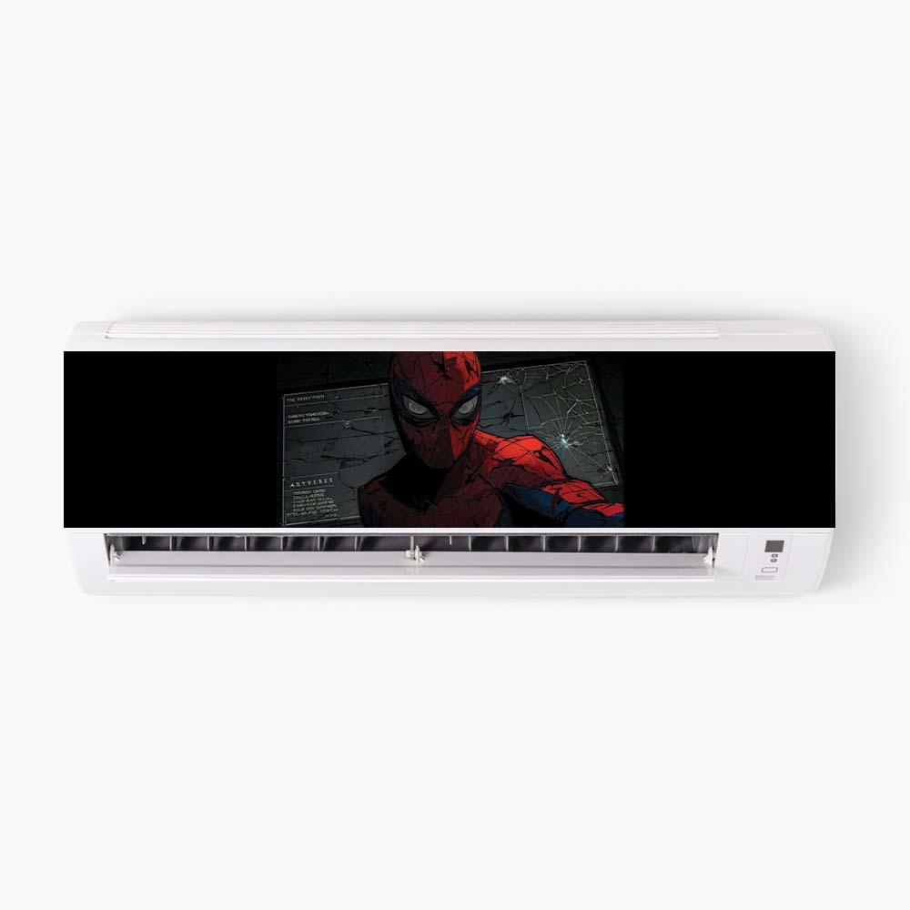 Spiderman AC Sticker