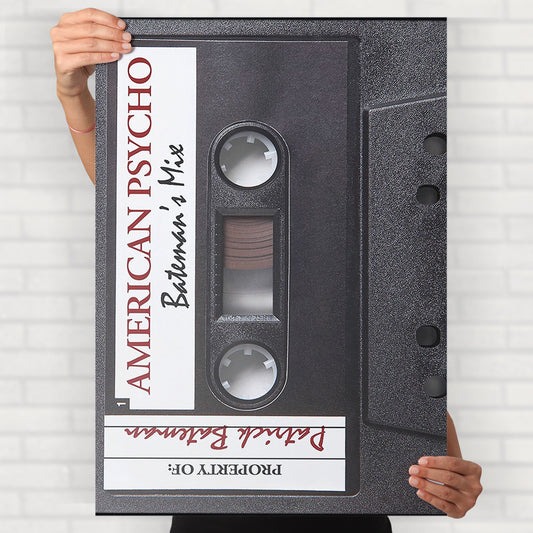 American Pyscho Batmans Mix Poster