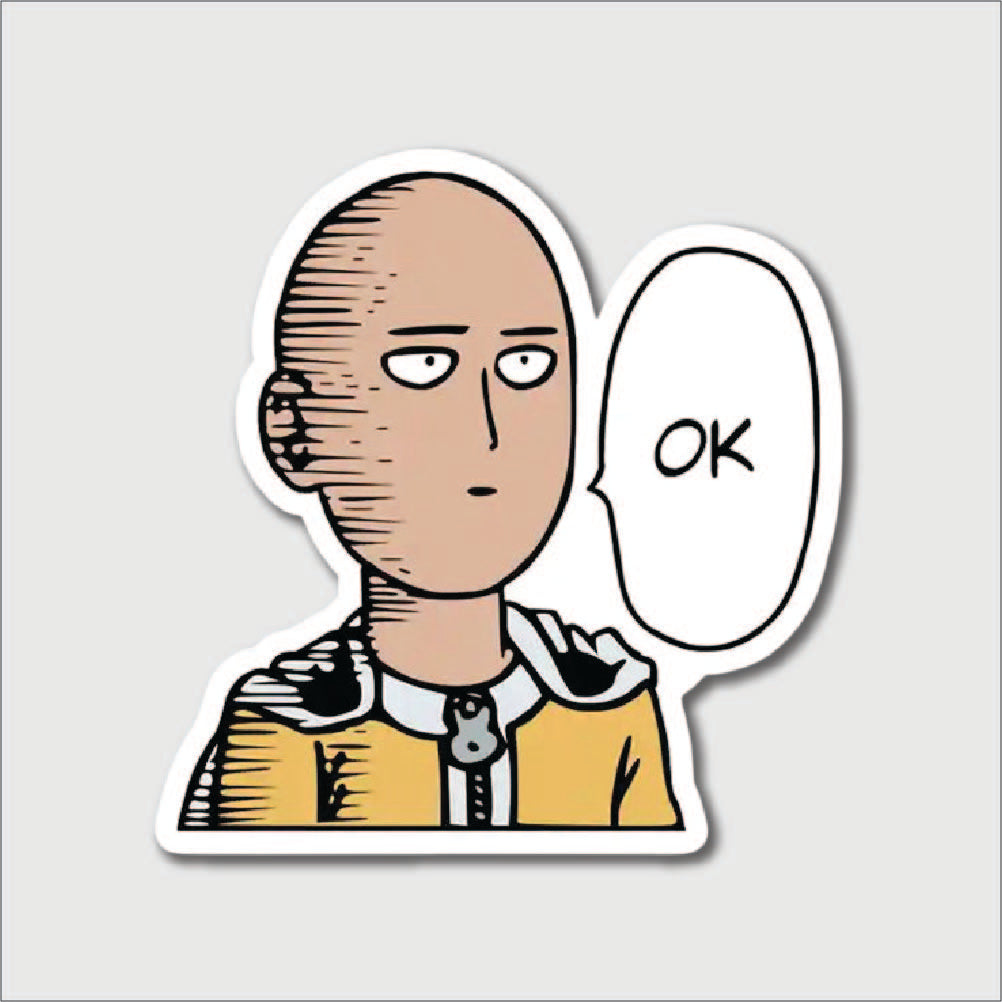 Saitama Ok Sticker