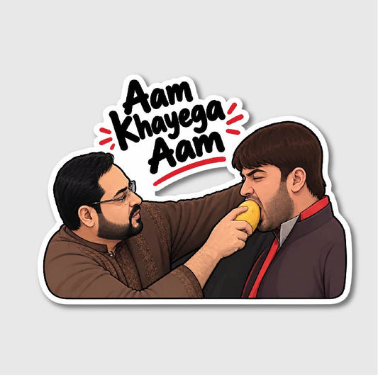 Amir Liaquat Aam Khao Sticker