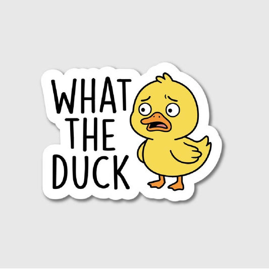 What The Duck Sticker