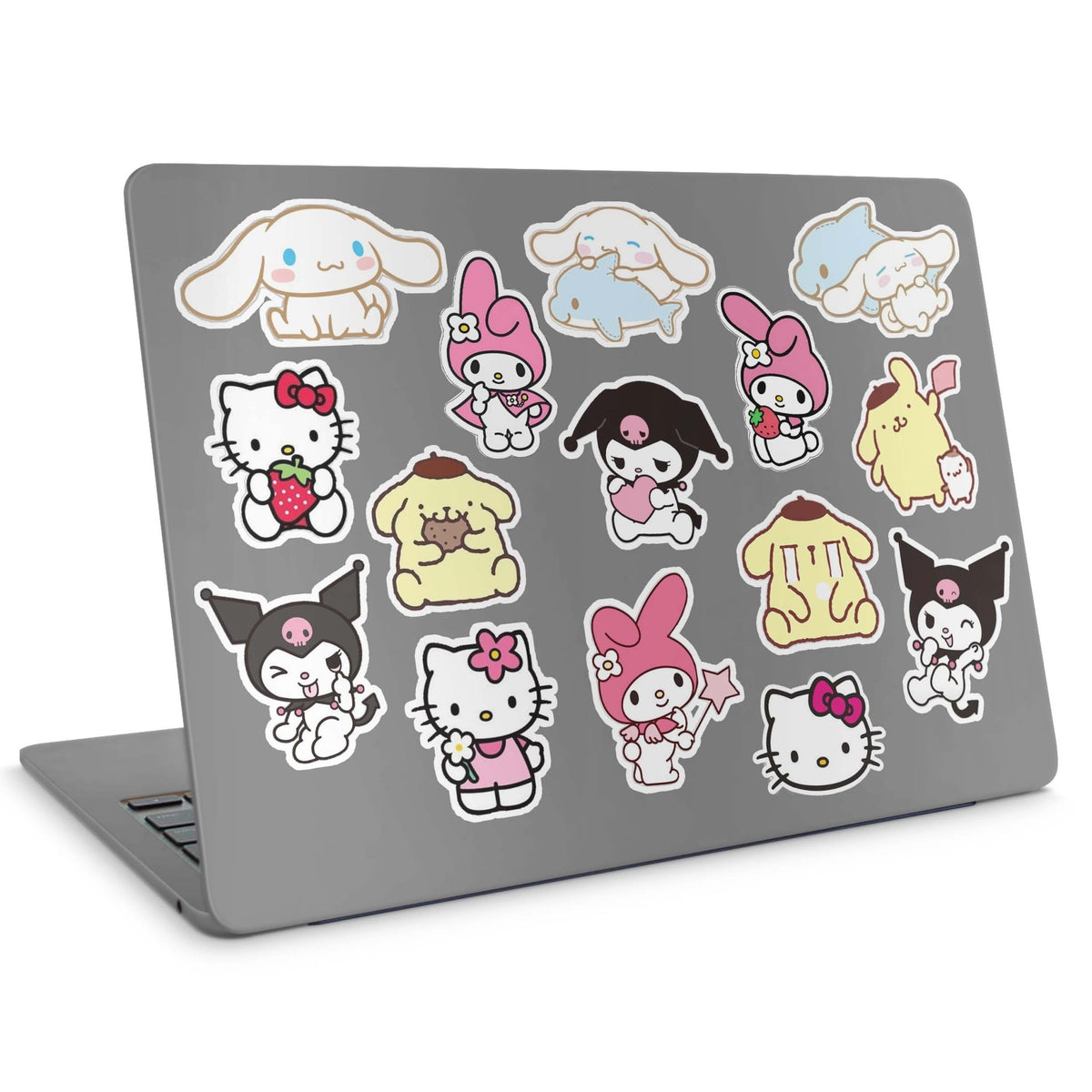 15 Sanrio Stickers Pack - laptop top sticker set