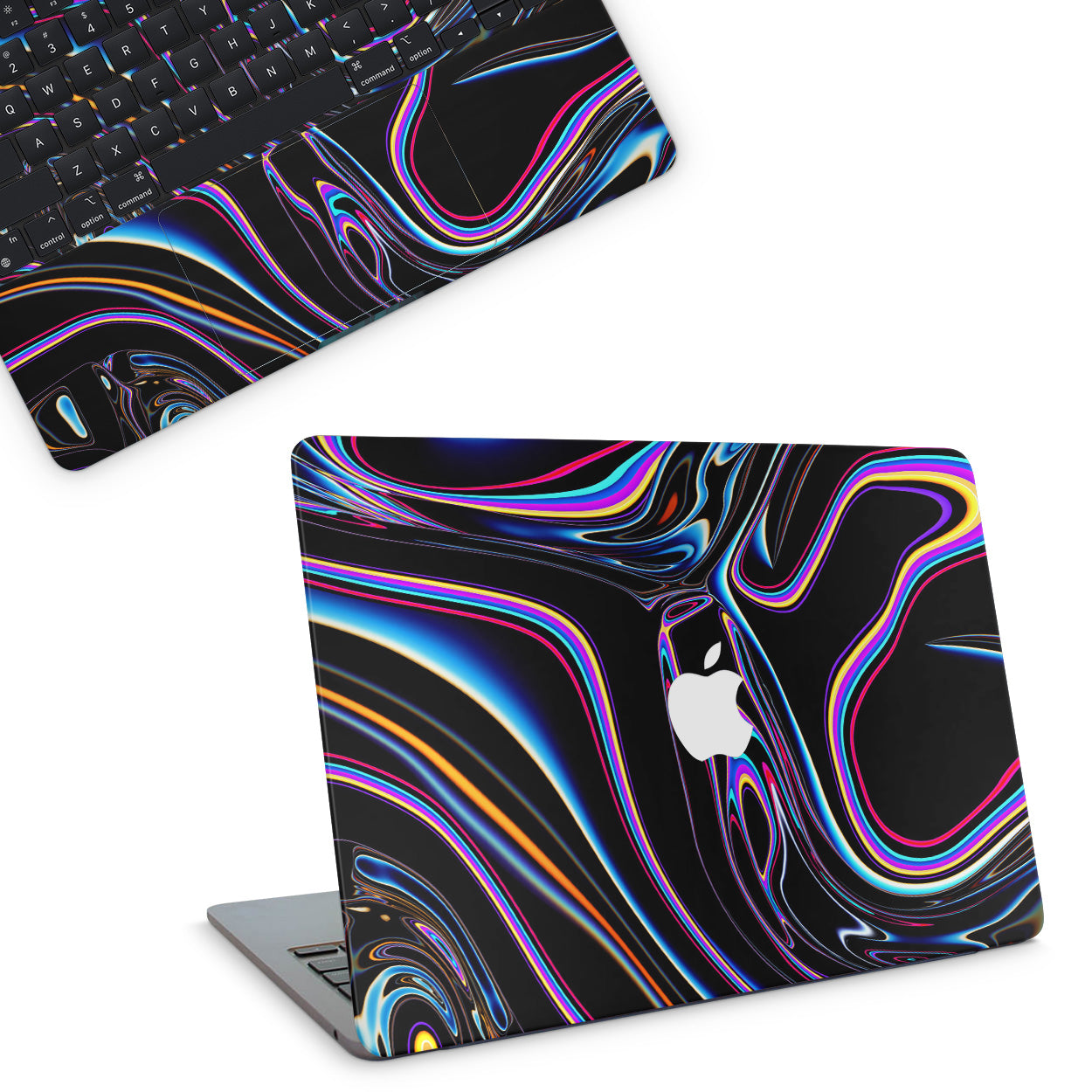 Purple Holo Macbook Skin