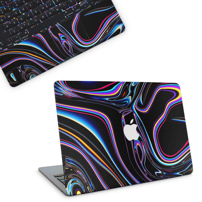 Purple Holo Macbook Skin